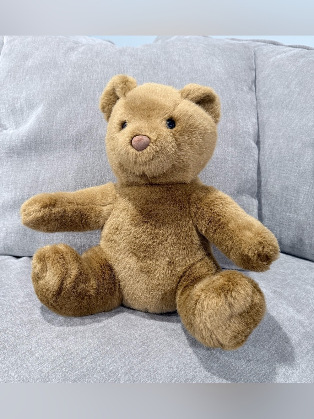 Build-A-Bear Classic Tan Teddy Bear Plush Stuffed Animal No Outfit Vintage